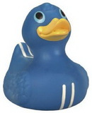 Blank Rubber Racing Stripes Duck, 3 7/8