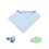 Custom Microfiber Cleaning Cloth, 5 3/4" L x 6 7/8" W, Price/piece