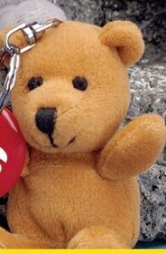 Custom 4" Keychain Pals Brown Bear
