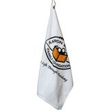 Custom Golf Towel - White (16