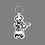 Key Ring & Punch Tag - Chef Carrying A Pizza, Price/piece