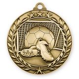 Custom 1 3/4'' Soccer Medal (G)