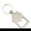 Custom House Bottle Opener Key Ring, 53mm L x 39mm W x 4.5mm H, Price/piece