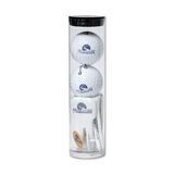 Custom Tube Golf Ball Tee Packs (Titleist DT Solo/5 Tee/2 Marker/1 Divot & 2 Golf Ball, 2 3/4