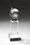 Custom Global Power Optic Crystal Spinning Globe Tower Award - 9" h, Price/piece