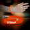 Custom Orange Light Up Coil Tube Bracelet, Price/piece