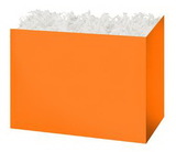 Custom Orange Large Basket Box, 10 1/4