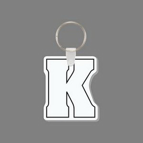 Custom Key Ring & Punch Tag - Letter "K"