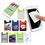 Custom Silicon Smart Phone Wallet With Screen Cleaner, 2 1/4" W X 3 1/2" H, Price/piece
