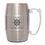 Custom 17oz Stainless Steel Barrel Mug, 5.625" W x 3.25" L, Price/piece