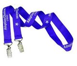 Custom Double Ended Polyester Lanyards 3/4