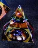 Custom Crystal Rainbow Pyramid With Center Dome (2