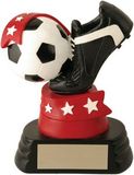 Custom All Star Soccer Ball & Shoe, 5.25