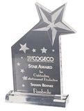 Custom Clear Acrylic Shooting Star Award (7 1/2