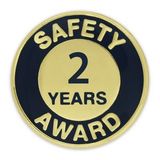 Blank Safety Award Pin - 2 Year, 3/4