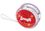 Custom Red Light Up Yo-Yo (2 1/4" Diameter), Price/piece