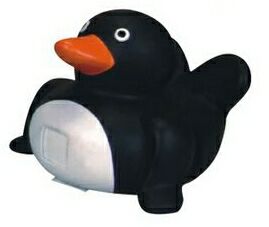 Blank Rubber Penguin 3 Piece Family Toy
