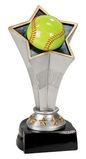 Custom Softball Rising Star Resin Trophy (7