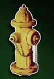 Custom Fire Hydrant Shaped Magnet - (4.05 Sq. In. & 30 MM Thick), 1.35