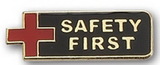 Custom Safety First Pin