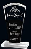 Custom Black & Clear Galant Acrylic Award (7.75
