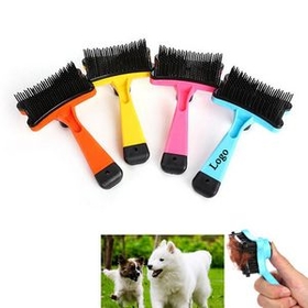 Custom Pet Grooming Brush, 4.84" L x 2.48" W
