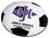 Custom Soccer Ball Stock Round Natural Rubber Mouse Pad (8" Diameter), Price/piece