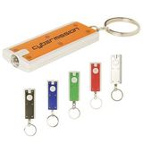 Custom Slim LED Flashlight Keychain