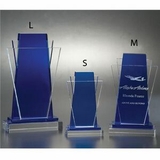 Custom Avant Garde Optic Crystal Award (Medium), 9