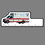 Custom 6" Ruler W/ Full Color Emergency Ambulance, Price/piece