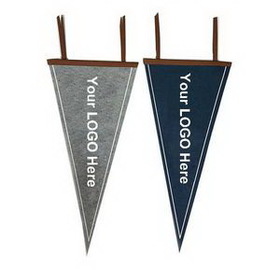 9" x 20" Custom Printed Felt Pennant