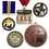 Custom Die Cast Medal or Charm (1 3/4"), Price/piece