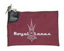 Custom Laminated Nylon Bank Bag w/ Swing Lock (10 1/2