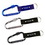 Custom Screw Lock Carabiner with Plate, 5 1/4" W x 1 7/32" H x 6cm Thick, Price/piece