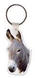 Custom Donkey Head Animal Key Tag