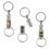 Custom Full Color Solid Nickel Plated Brass Pull A Part Keytag (1 3/4"x3/4"), Price/piece