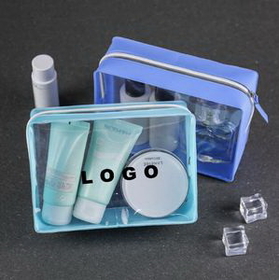 Custom Cosmetic Makeup Bag for Bathroom, 6 1/2" L x 4.5" W x 2.3" H