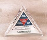 Lucite Triangle Embedment (3 1/2