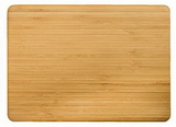 Custom Bamboo Cutting Board Large, Squared Corners, 14.25