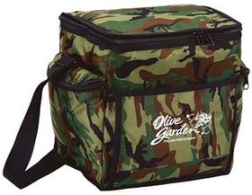 Bazaarline Custom Camouflage 24 Can Cooler Bag, 11" W X 11" H X 8" D