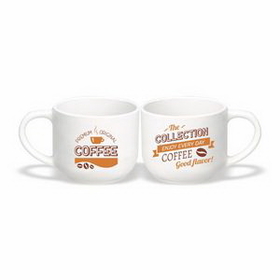Coffee mug, 14 oz. Cappuccino Mug, Ceramic Mug, Personalised Mug, Custom Mug, Advertising Mug, 3.25" H x 3.875" Diameter x 2.75" Diameter