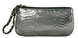 Custom Crocodile Wristlet Bag, 7 1/4