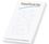 Custom 50 Sheet Multi-Tac Sticky Note Rectangle Pad (4"x6"), Price/piece