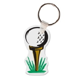Custom Golf Ball & Tee Key Tag