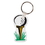 Custom Golf Ball & Tee Key Tag, Price/piece
