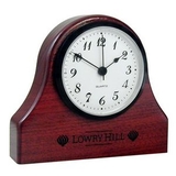 Custom Wood Mantle Clock