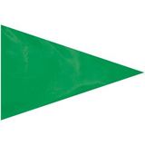 Custom Fluorescent Green Vinyl Bike Pennant Flag Only w/ Pole Sleeve