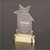 Custom Clear Economy Acrylic Star Award (6