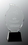 Custom Crystal Flame Award, 3.5" W x 9.25" H x 3.25" D, Price/piece