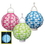 Custom Light-Up Hibiscus Paper Lanterns, 8" W, Price/piece